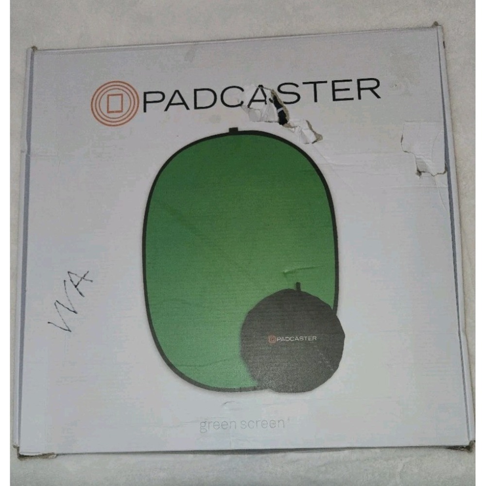 Padcaster Green‎ Screen, Includes Screen And Storage Bag #PCGREENSCREENKIT